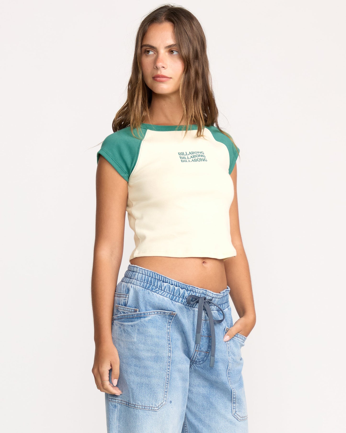 Beach Club Babe Short Sleeve T-Shirt - Evergreen