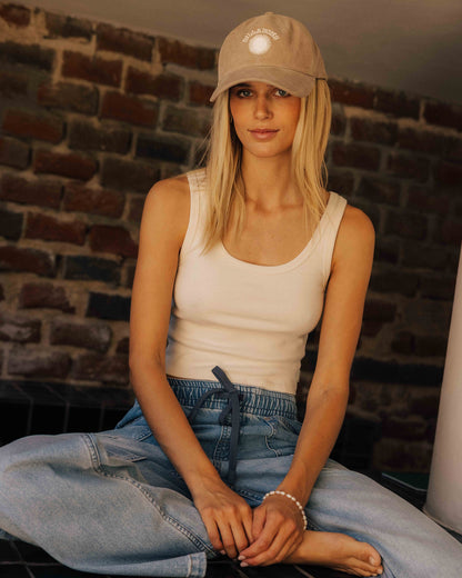 Goddess Knit Tank - Whitecap
