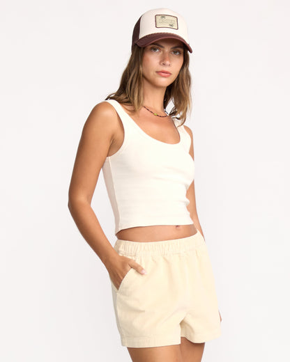 Goddess Knit Tank - Whitecap