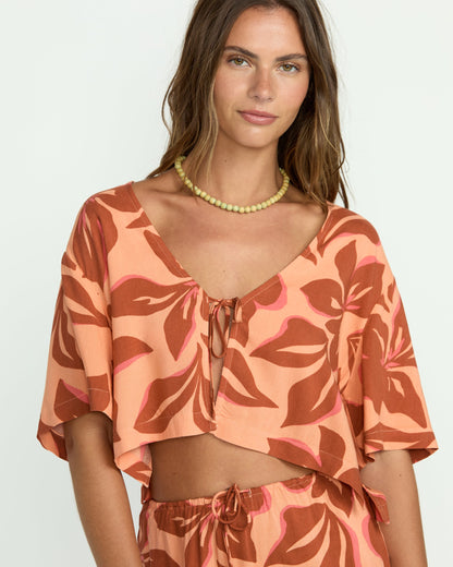 Sunflower Top - Apricot
