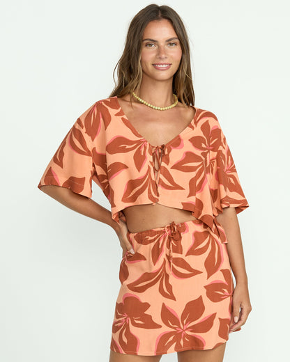 Sunflower Top - Apricot