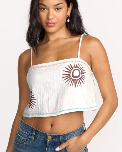Easy Breezy Tank - Salt Crystal
