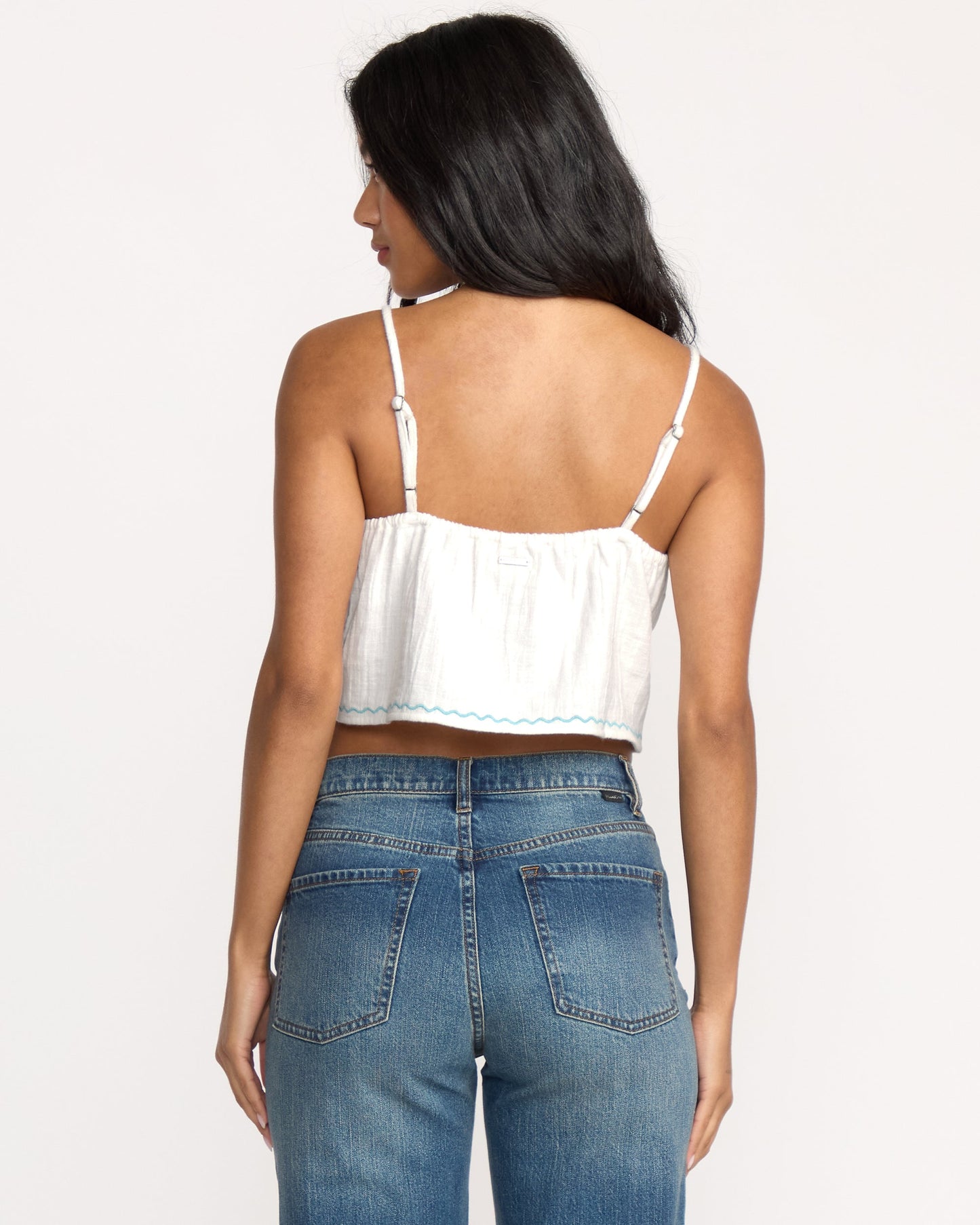 Easy Breezy Tank - Salt Crystal