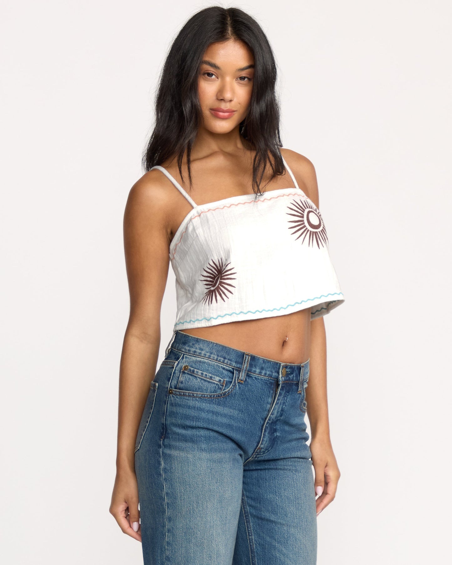 Easy Breezy Tank - Salt Crystal