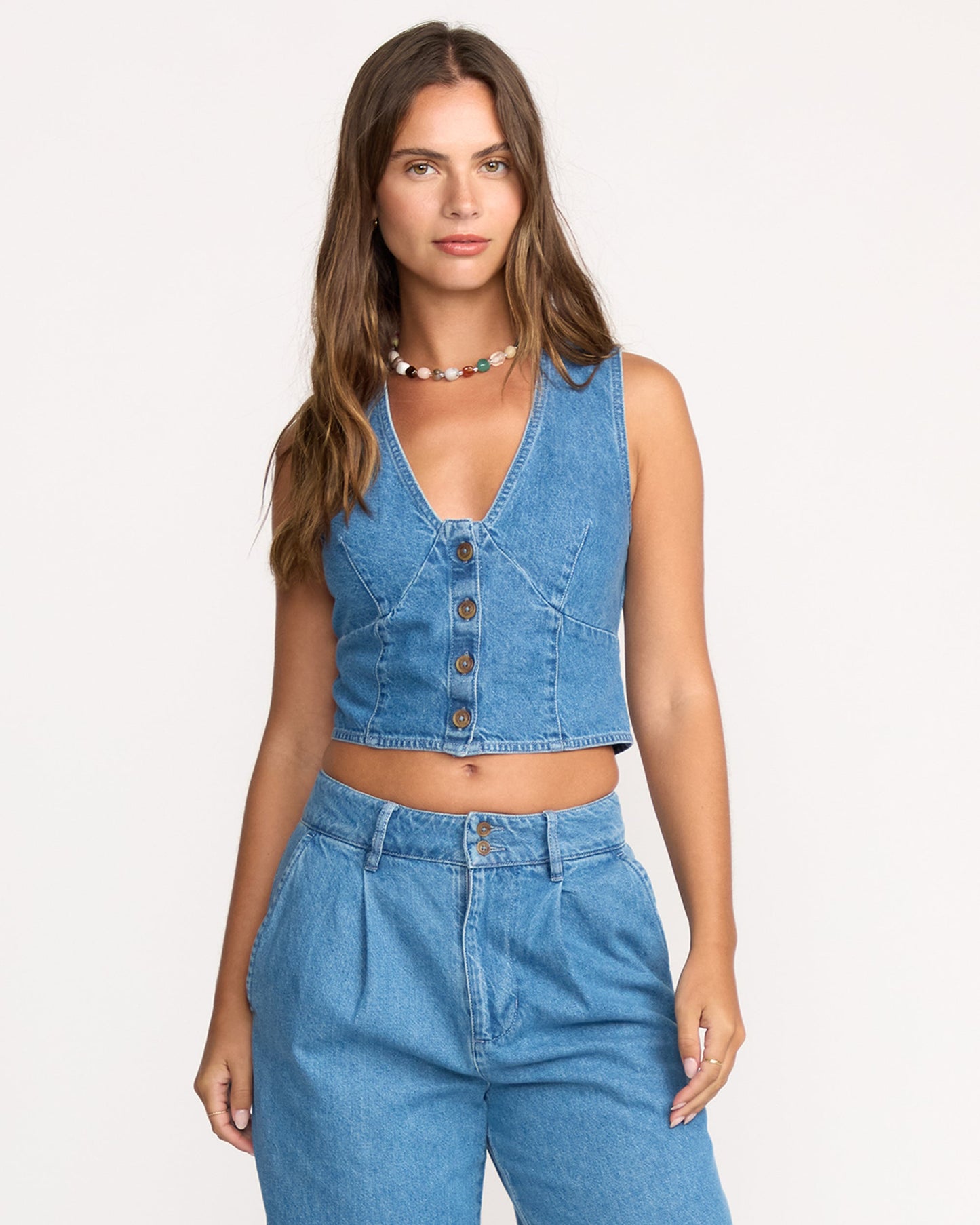 Indigo Skies Top - Salt Washed