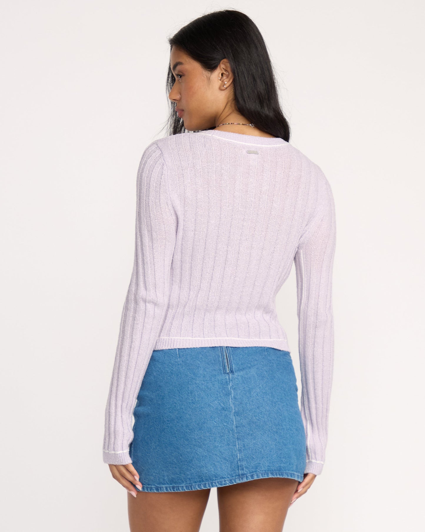 Clare Sweater - Violet Ice
