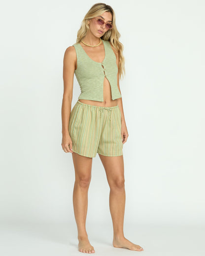 Summer Sunshine Shorts - Pistachio