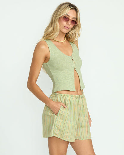 Summer Sunshine Shorts - Pistachio