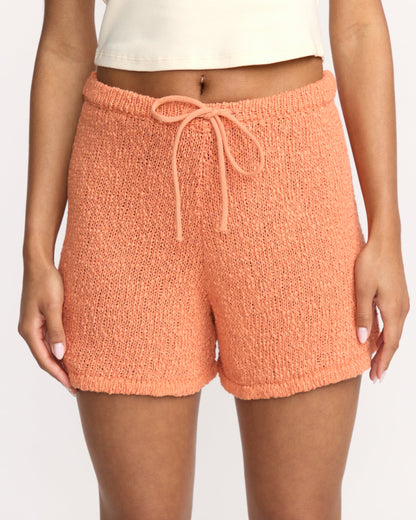 Gia Sweater Shorts - Sunset