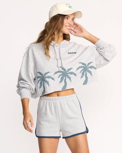 Triple Palms Dolphin Shorts - Heather Grey