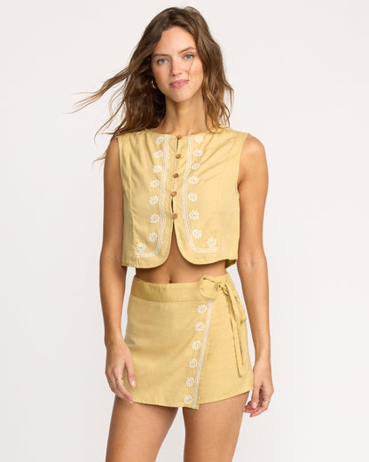 Your Crush Skort - Light Olive