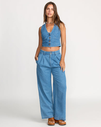 Wave Washed Pants - Salt Washed