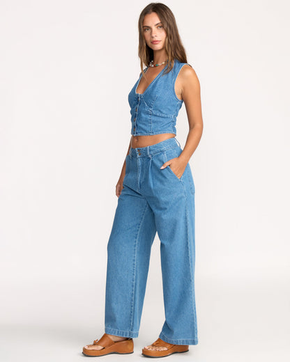 Wave Washed Pants - Salt Washed