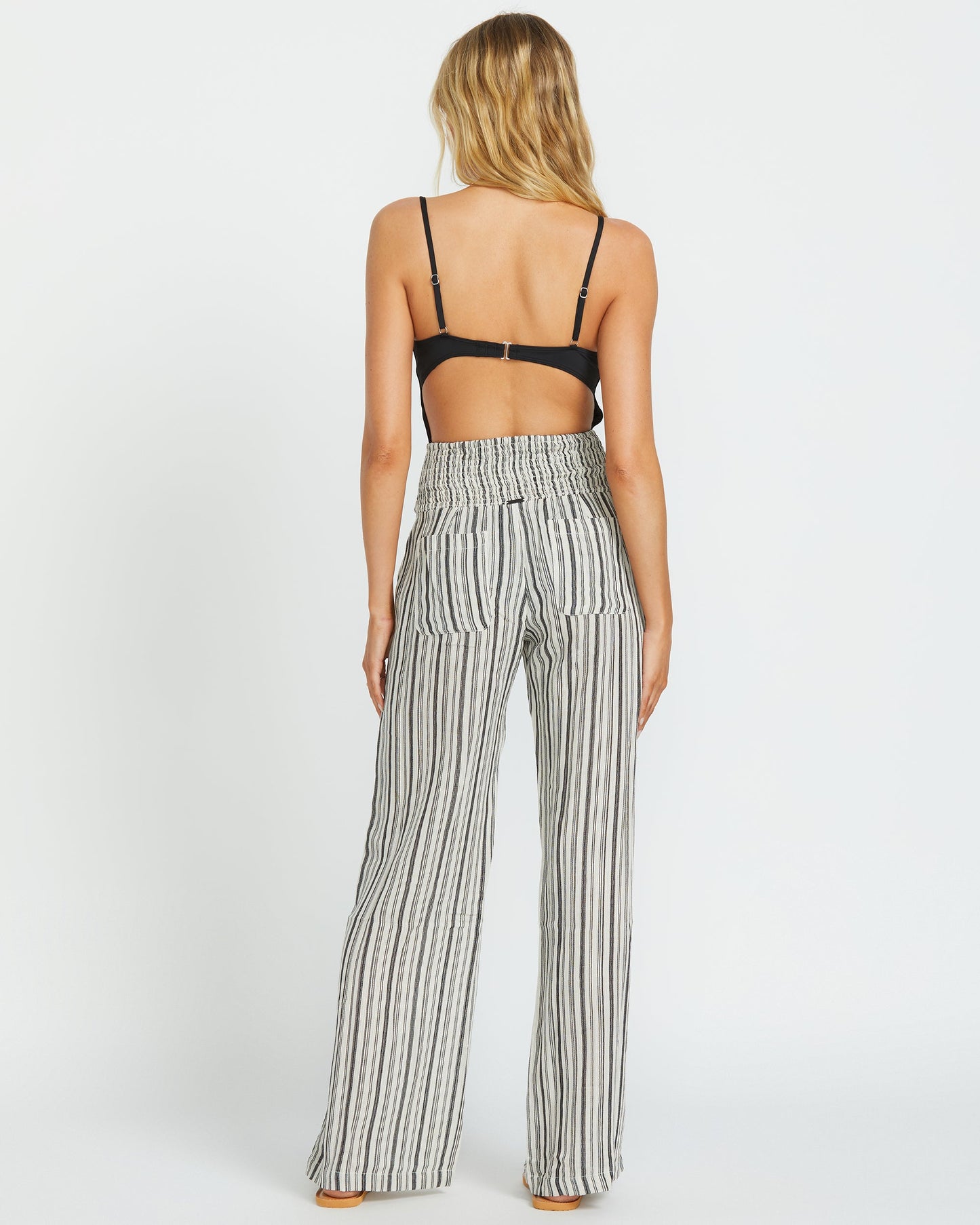 New Waves 2 Elastic Waist Pants - Black Pebble