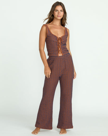 Hot Tides Knit Pants - Sedona