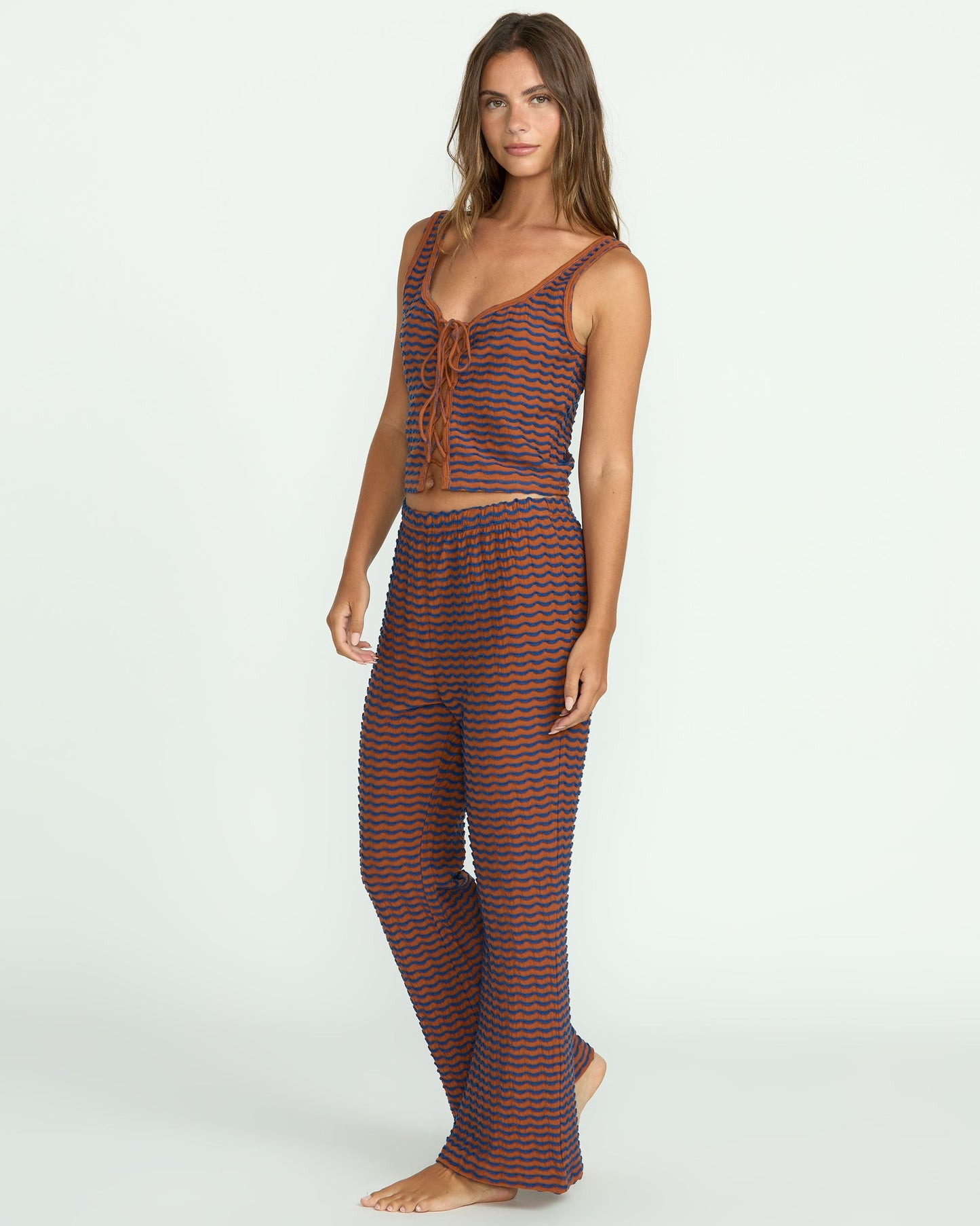 Hot Tides Knit Pants - Sedona
