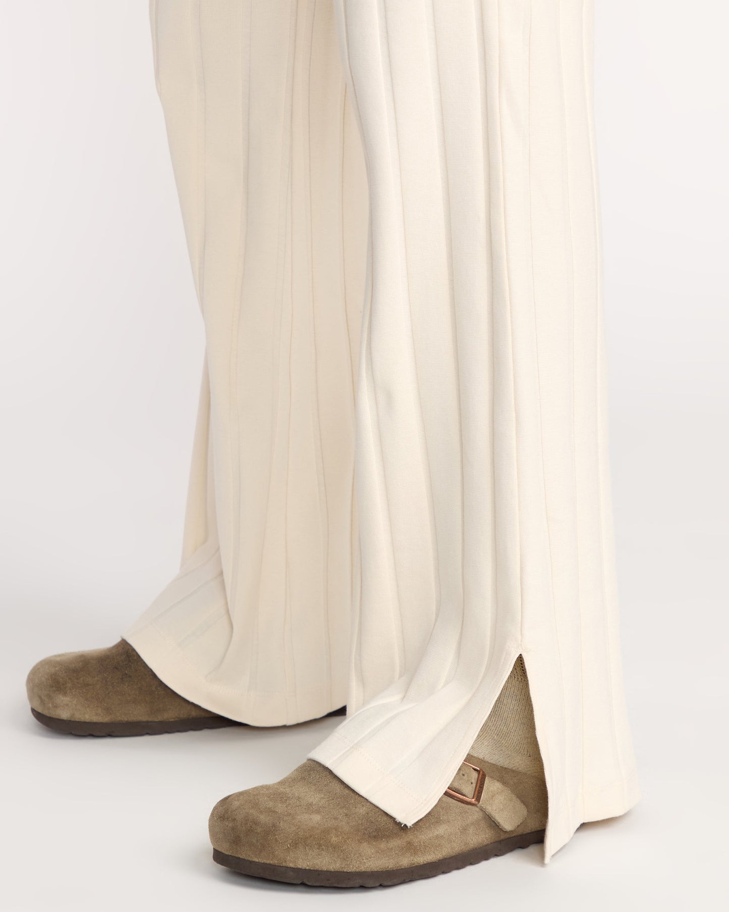 Cass Knit Pants - Whitecap