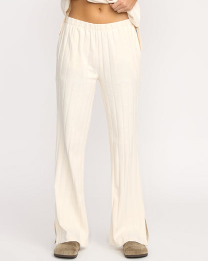 Cass Knit Pants - Whitecap