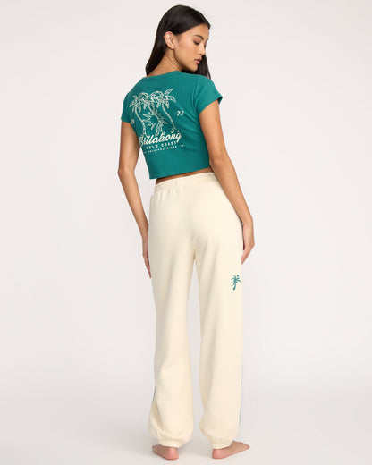 Triple Palms Sweatpants - Whitecap