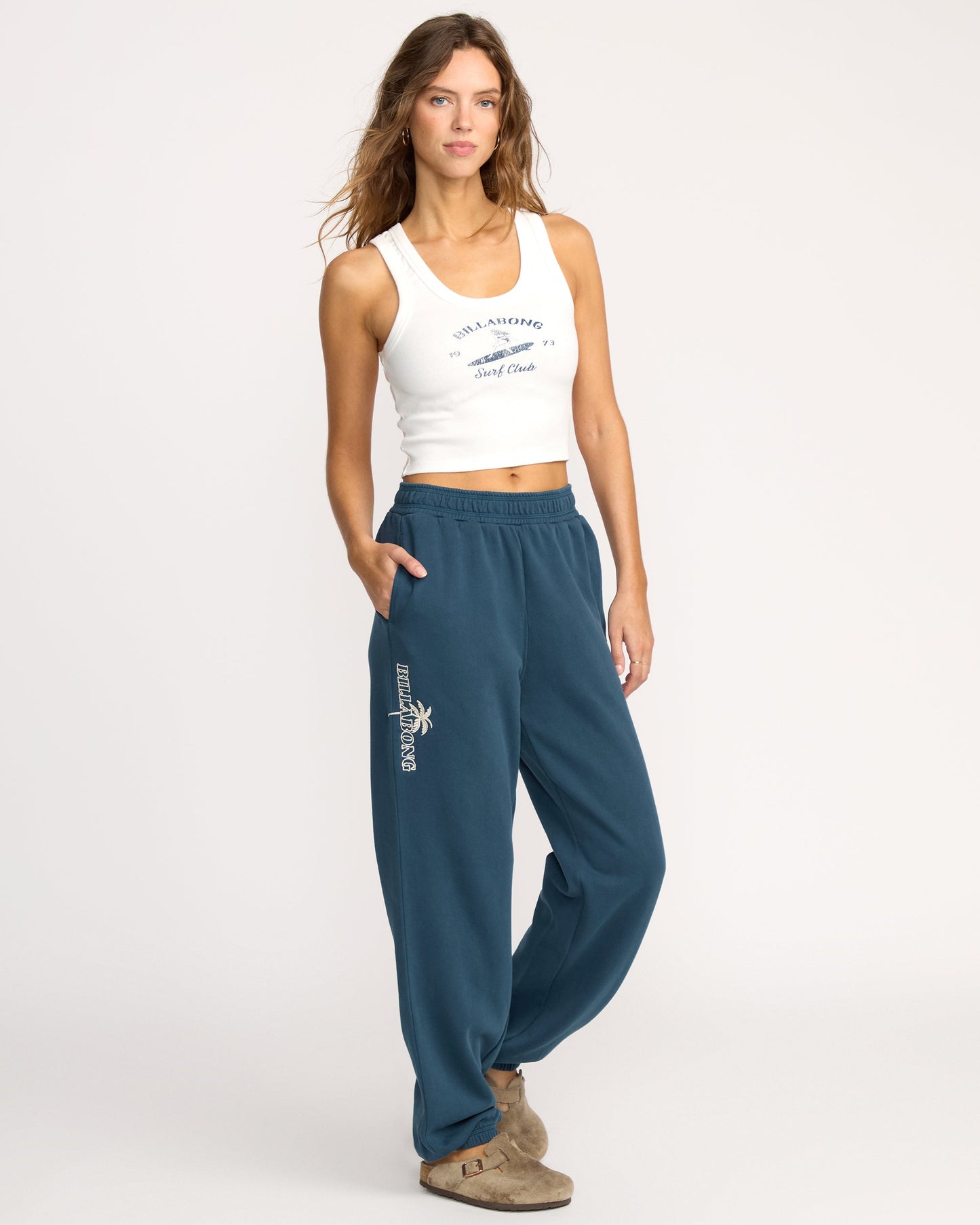 Best Wishes Fleece Pants - Navy