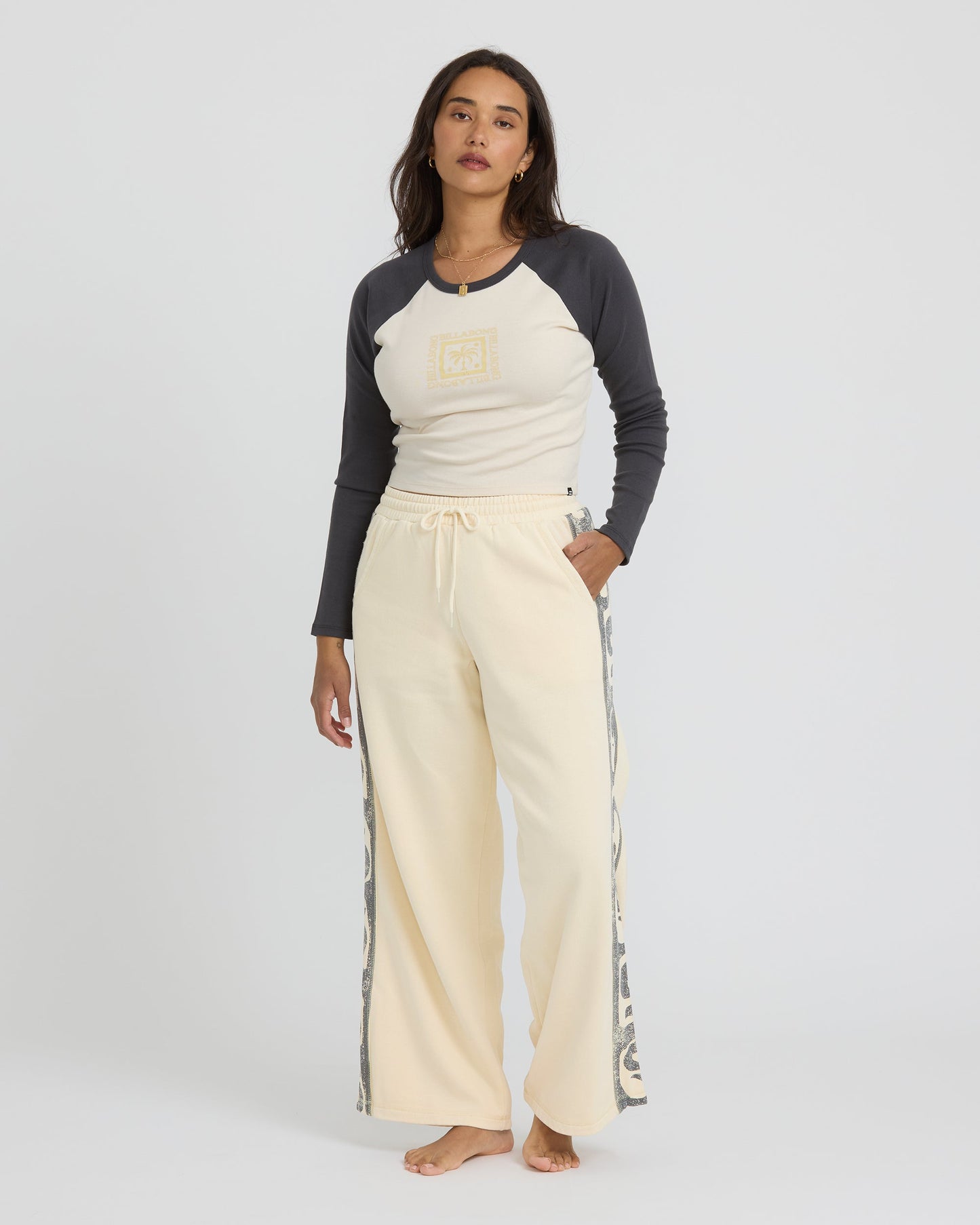 Sun Wave Sweatpants - Whitecap