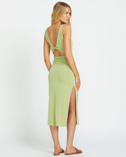 Take A Look Reversible Dress - Avocado