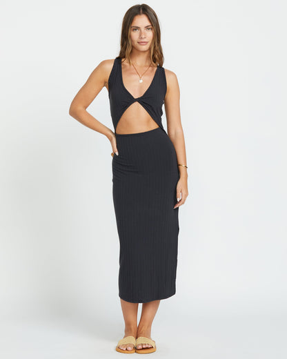 Take A Look Reversible Dress - Black Sands