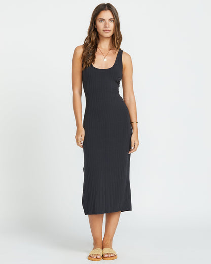 Take A Look Reversible Dress - Black Sands