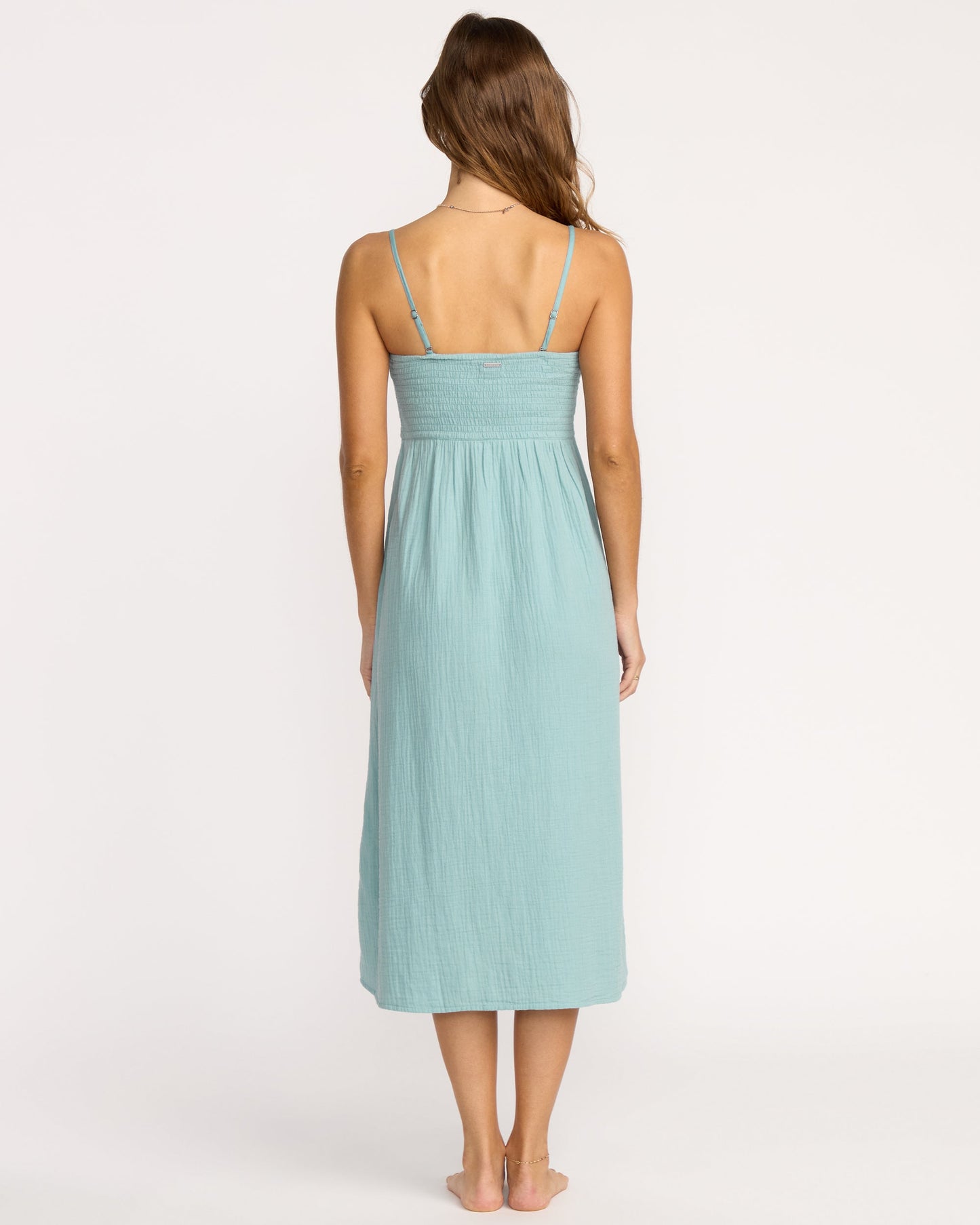 Off The Coast Dress - Blue Fog