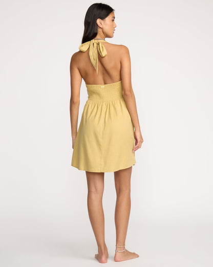Sunny Sometimes Dress - Light Olive