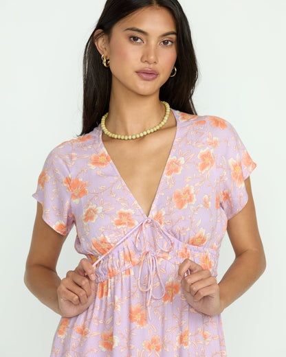 Warm Rays Dress - Amethyst Smoke