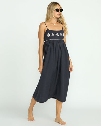 Days End Dress - Black Sands