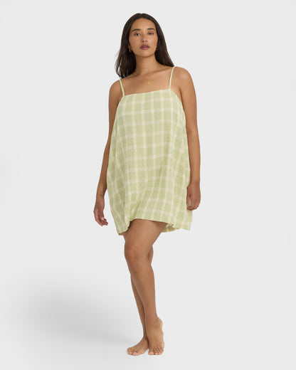 Take It Easy Dress - Pistachio