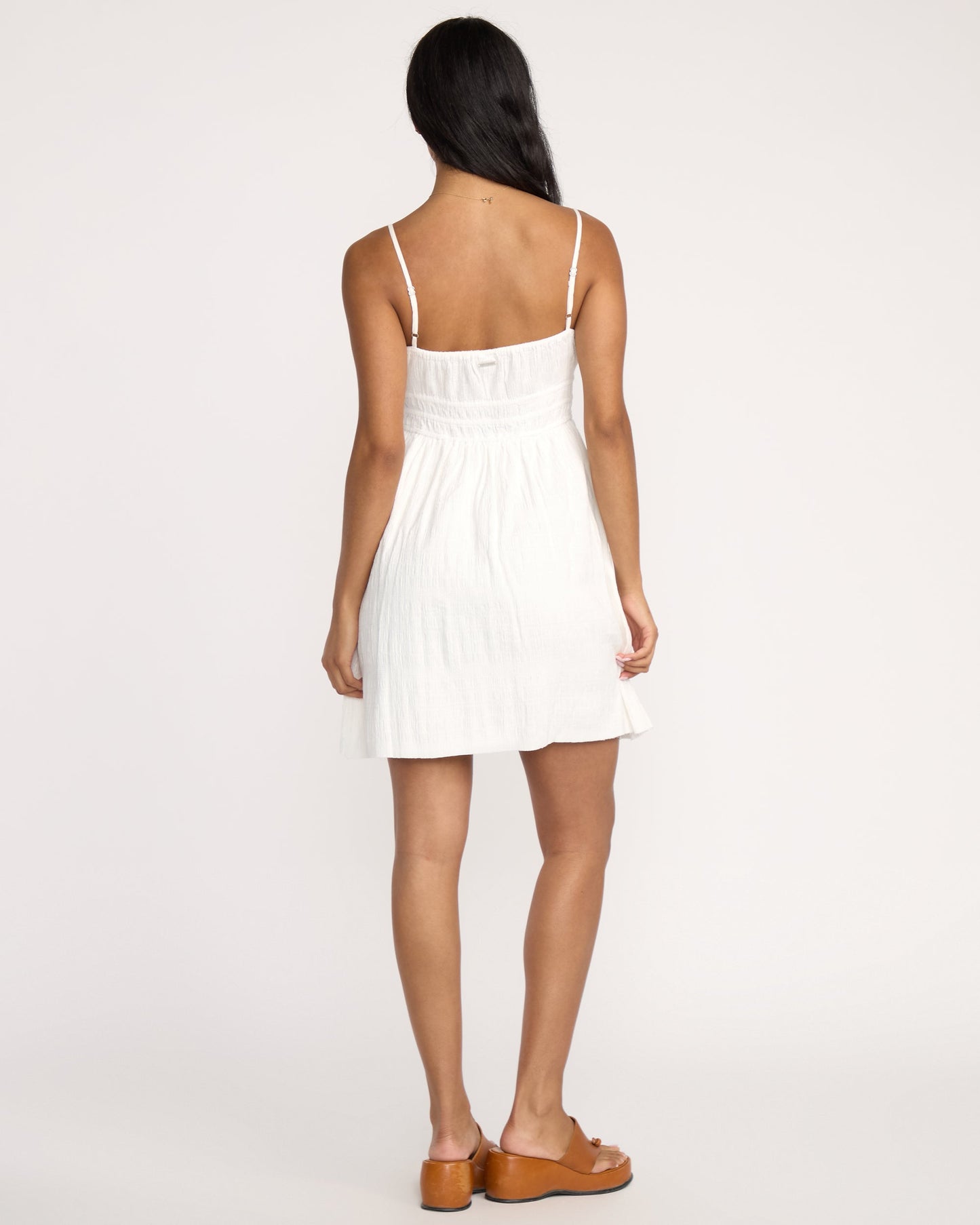Sweet On You Mini Dress - Salt Crystal