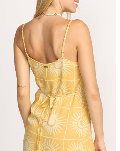 Sun Glow Maxi Dress - Gold Coast