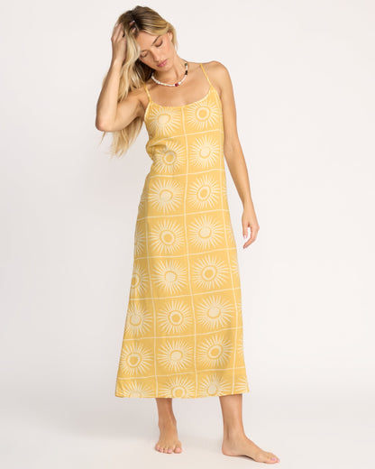 Sun Glow Maxi Dress - Gold Coast