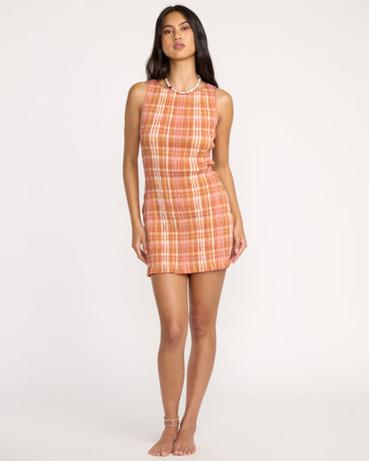 Check Me Out Dress - Sunburnt