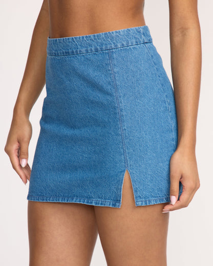 Wave Washed Skirt - Salt Washed