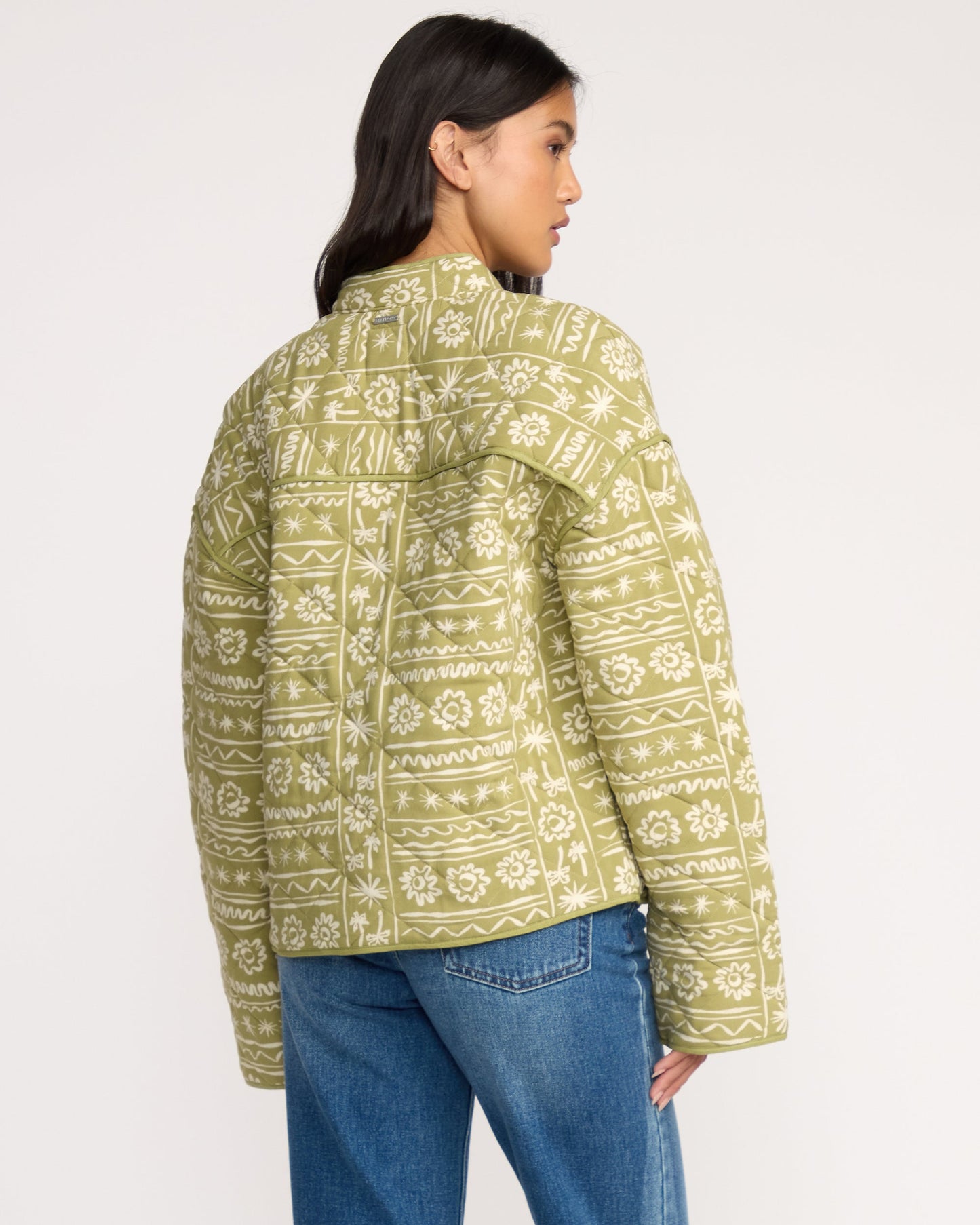 Folk Story Jacket - Green Tea