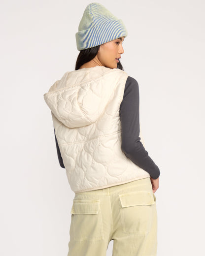 Cliffs Quilted Lightweight Vest - Whitecap