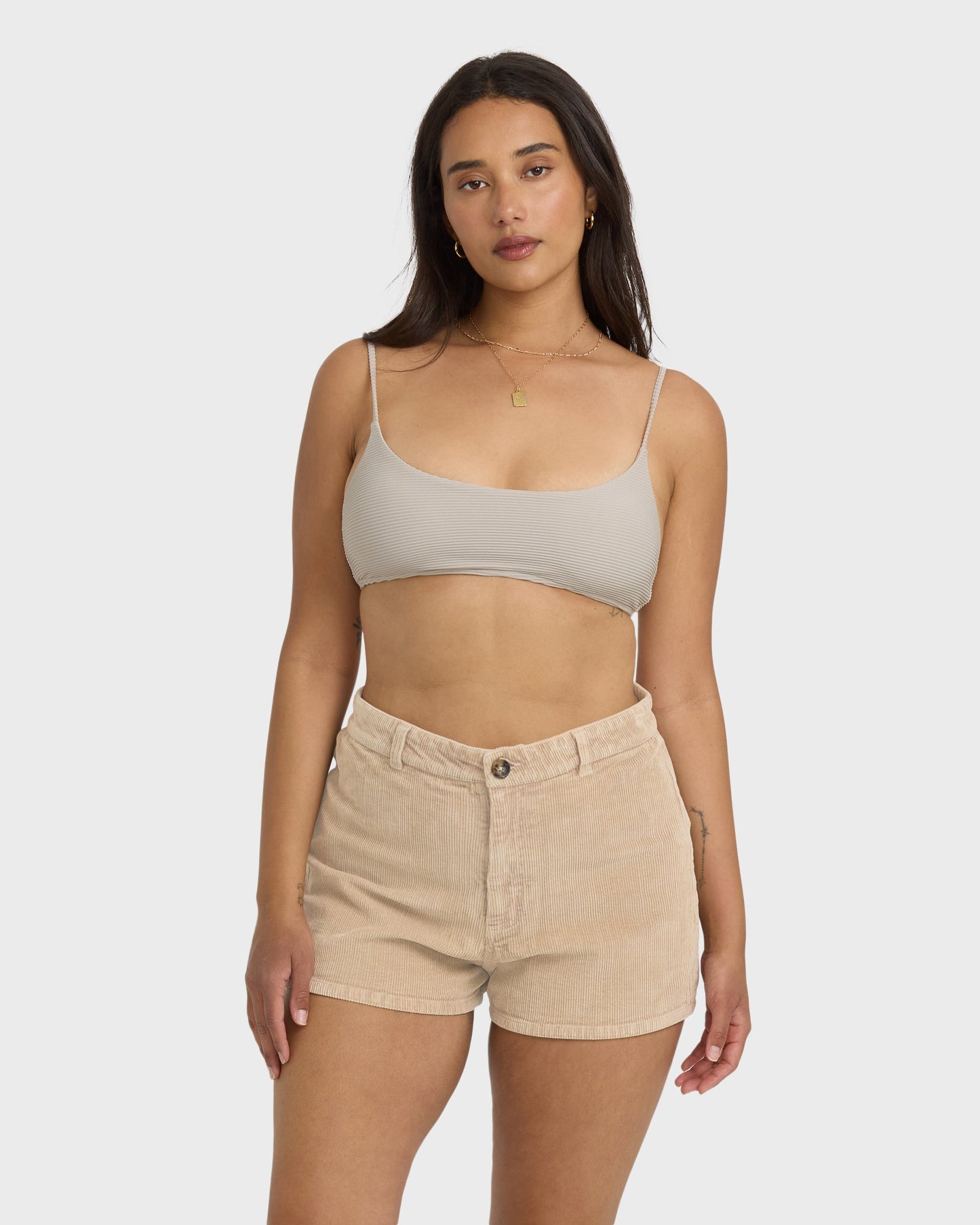 Free Fall Corduroy Shorts - Cobblestone