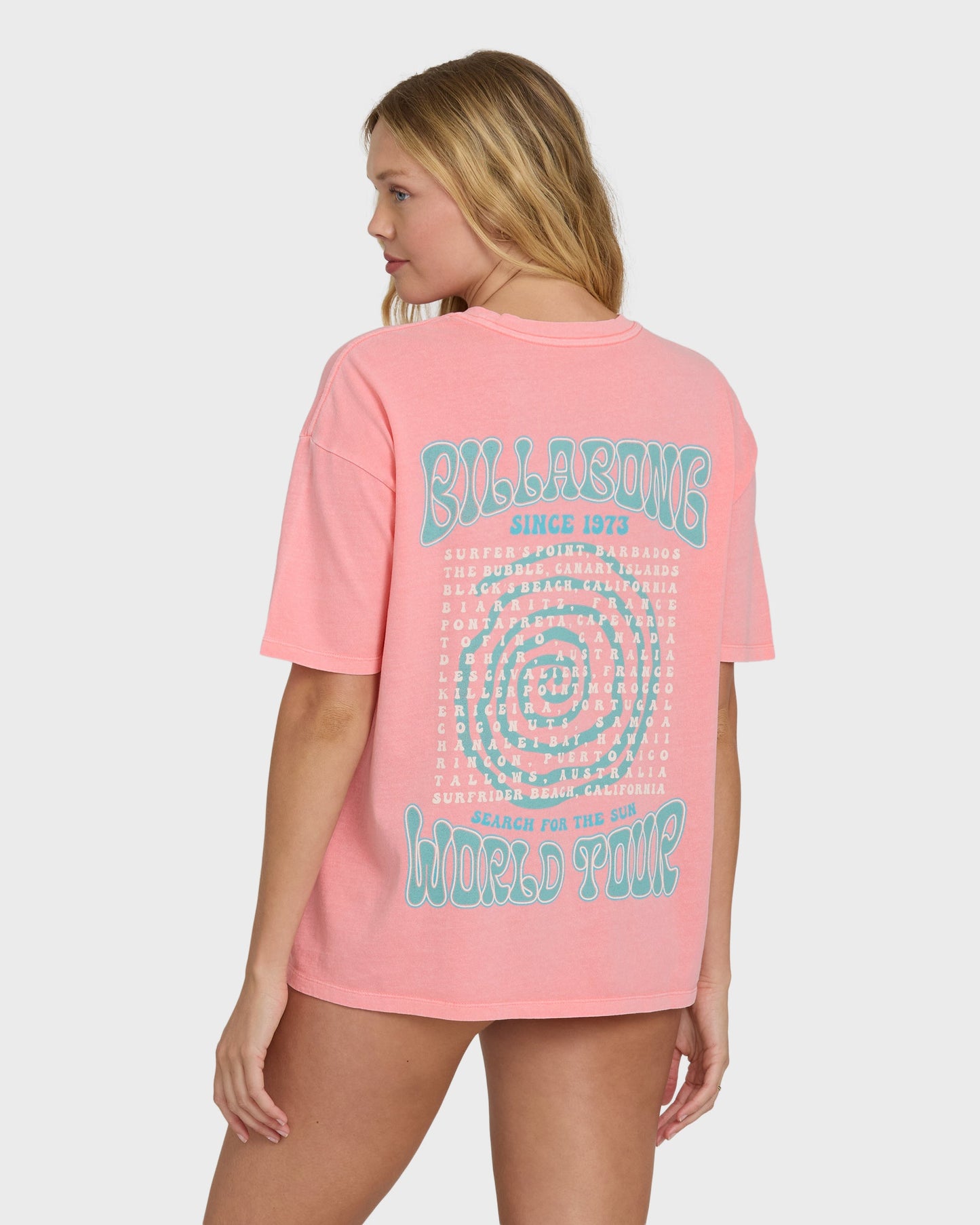 Newest Tour Short Sleeve T-Shirt - Flamingo