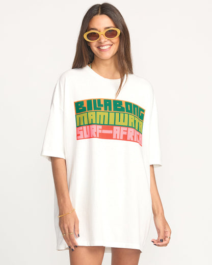 Billabong x Mami Wata Surf Africa Tee - Salt Crystal