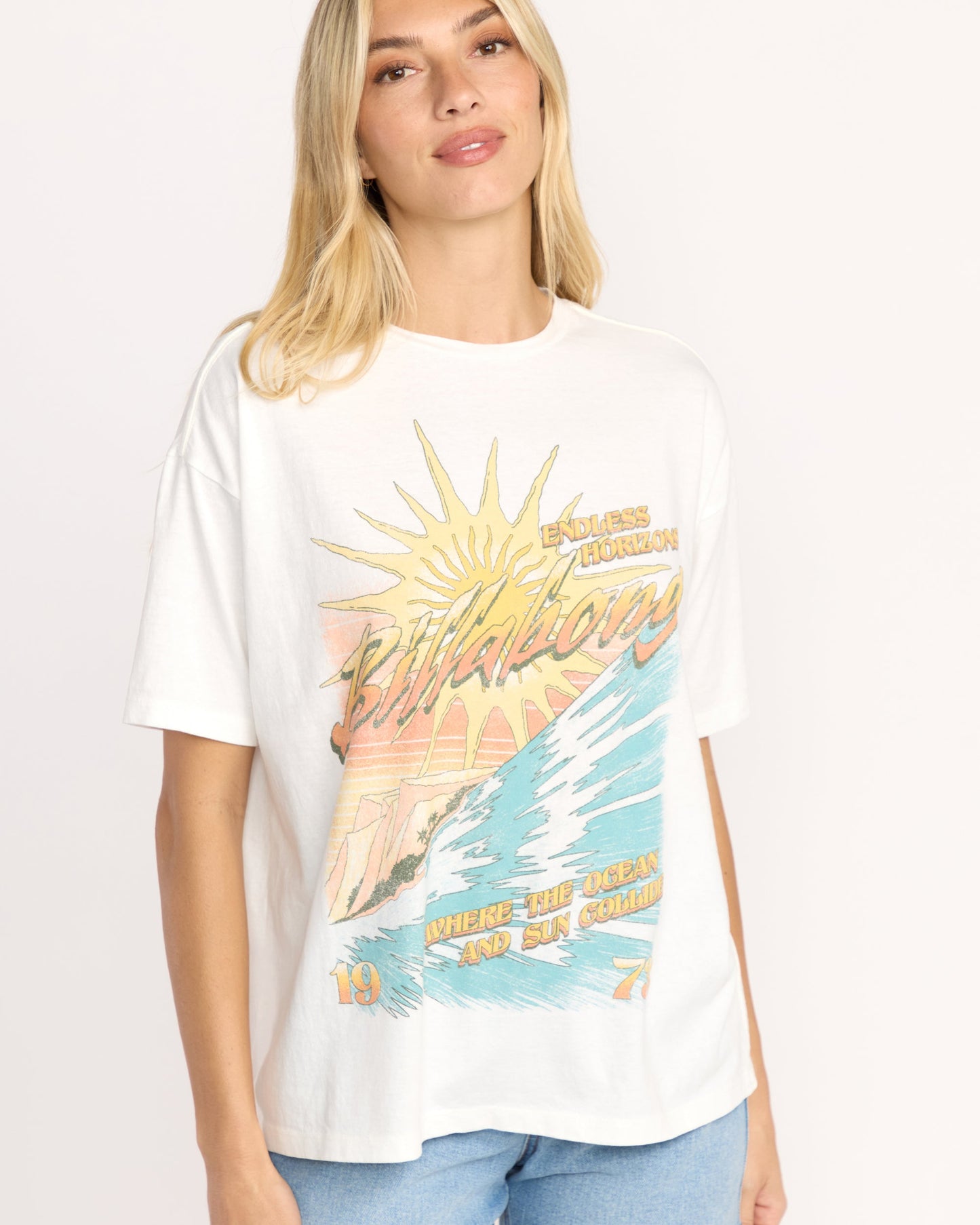 Where Suns Collide T-Shirt - Salt Crystal
