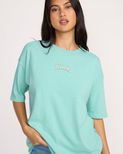 Reach For Sunshine T-Shirt - Misty Blue