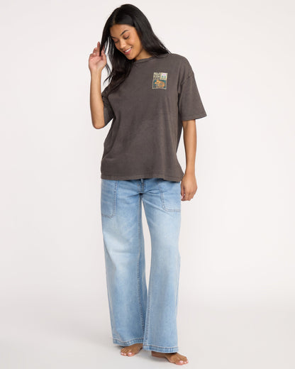 Daydream Away T-Shirt - Off Black