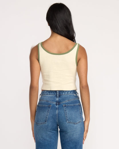 Sunset Break Tank - Butter