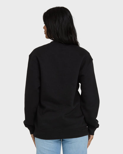 Surfing Solo California Crewneck Sweatshirt - Black