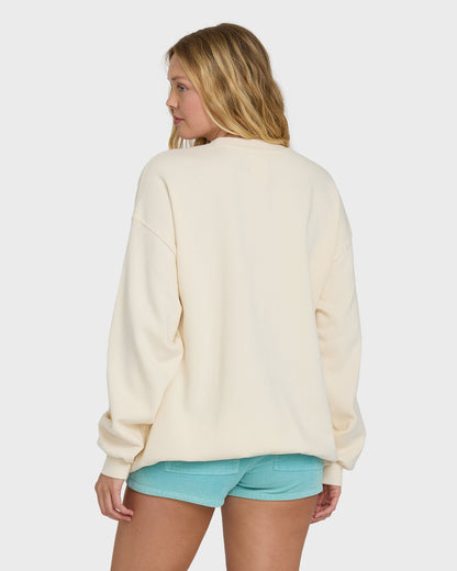 Ride In Crewneck Sweatshirt - Whitecap