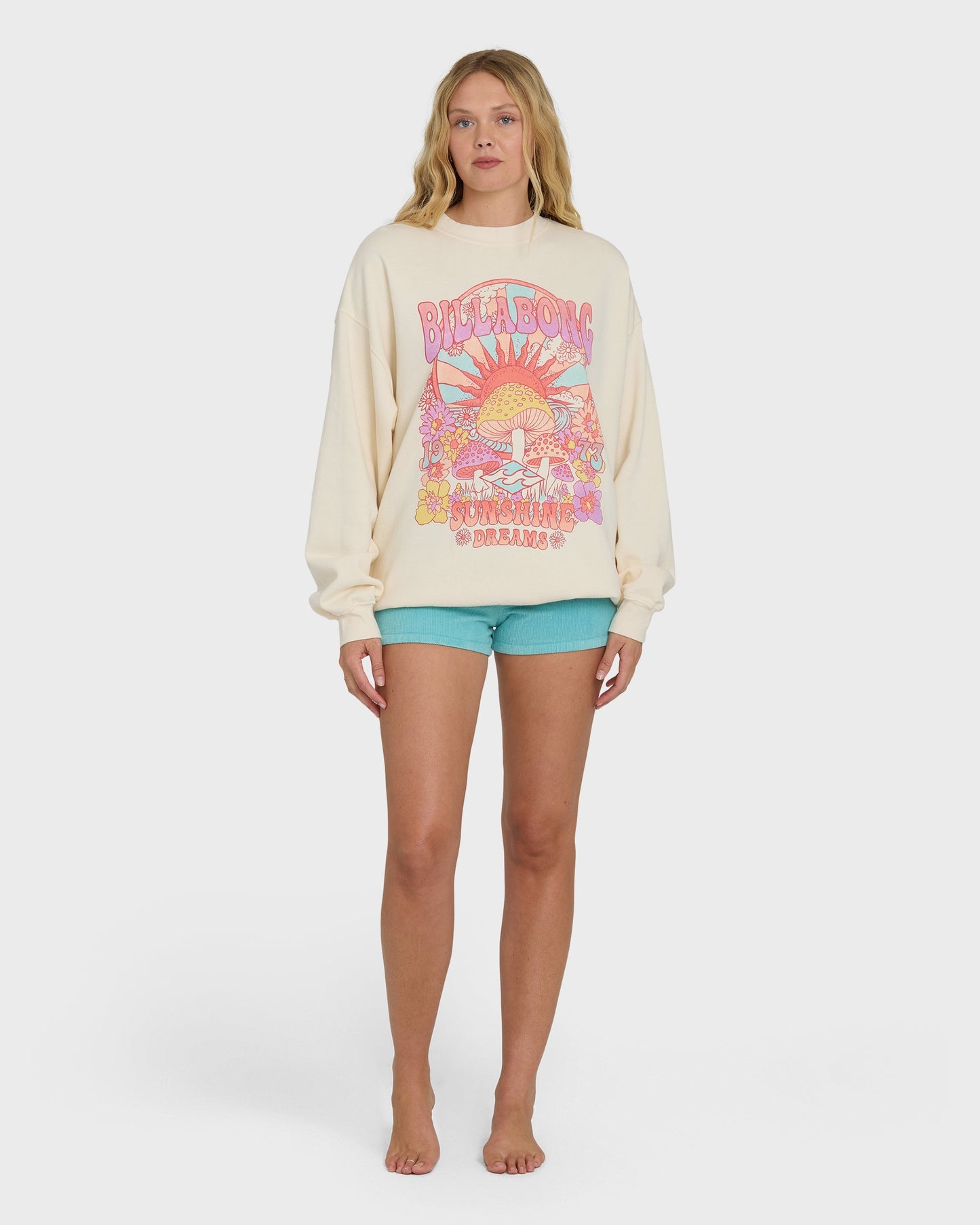 Ride In Crewneck Sweatshirt - Whitecap